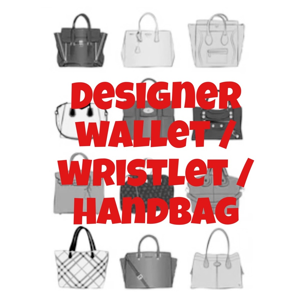 Designer Bag NWT/NWOT/EUC as shown during auction